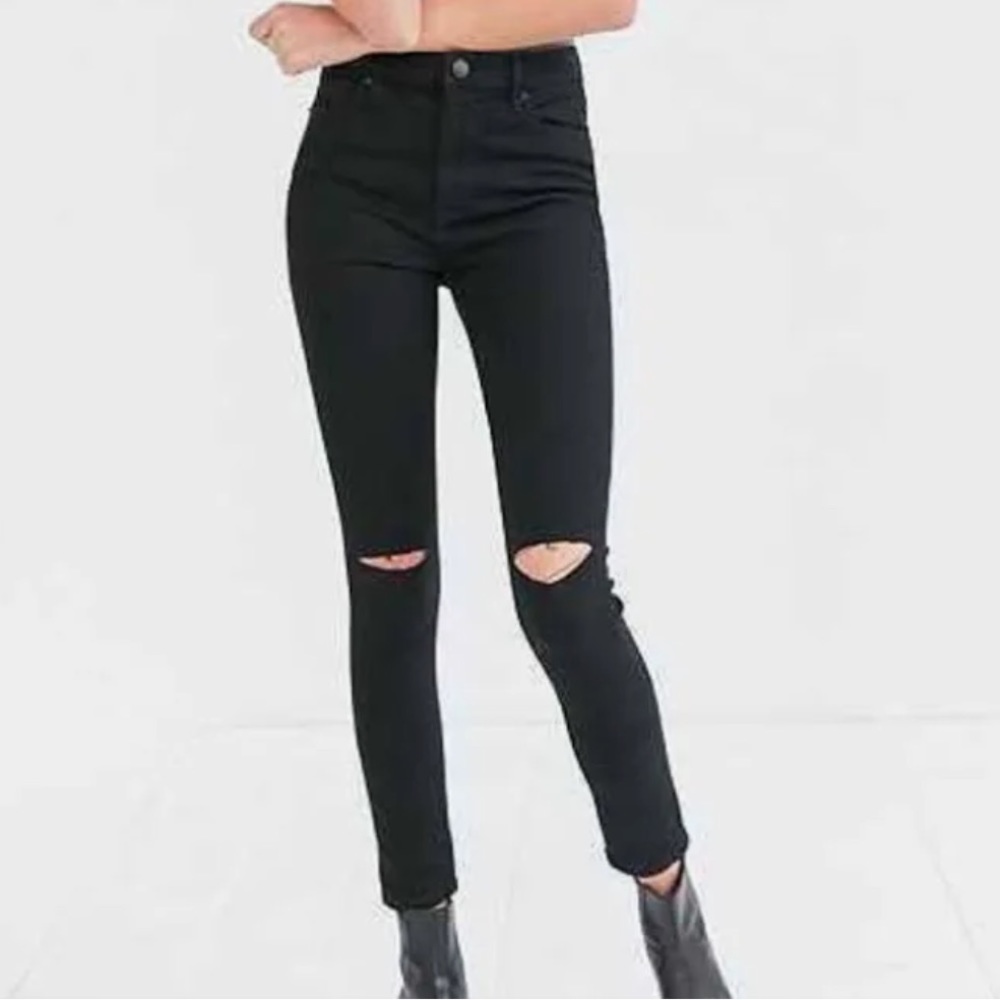 Urban skinny high rise jeans